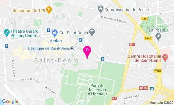 Localisation Sabrina Fredj
