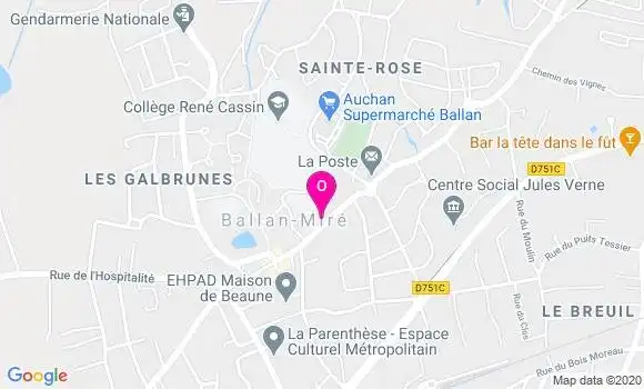 Localisation Alexandre Lamy
