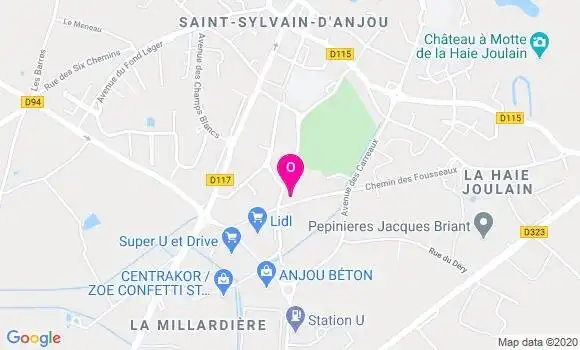 Localisation Helene Chesneau