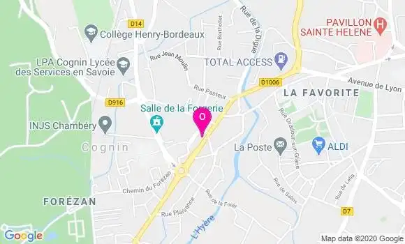 Localisation Vinciane Boudie