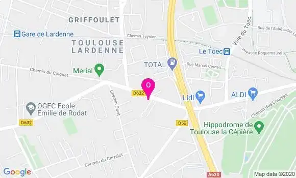 Localisation Marion Daution