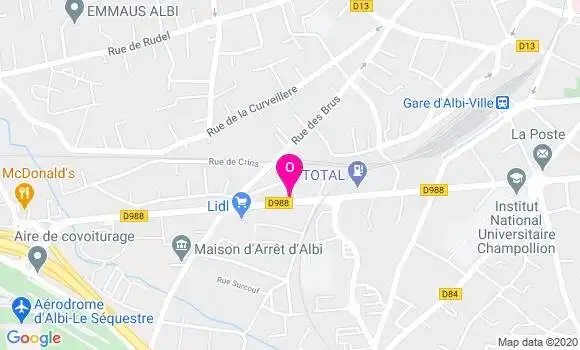 Localisation Louis Fernandes