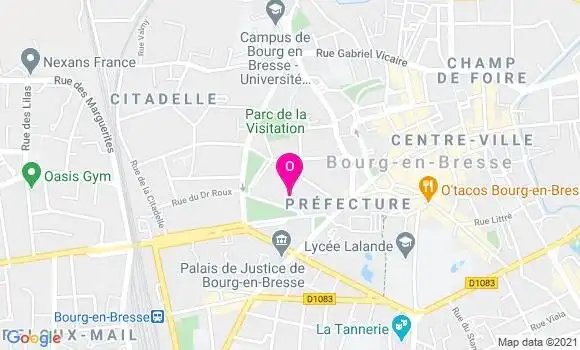 Localisation Muriel Peubez