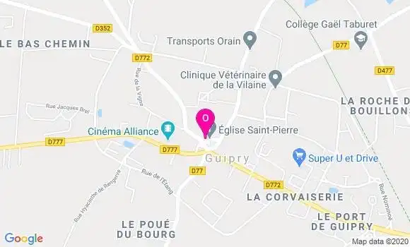 Localisation Romain Cosson