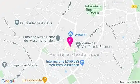 Localisation Sandra Ottevaere