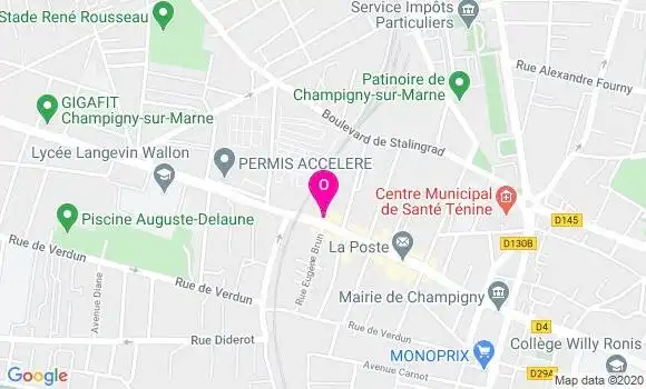 Localisation Laurene Chabrerie