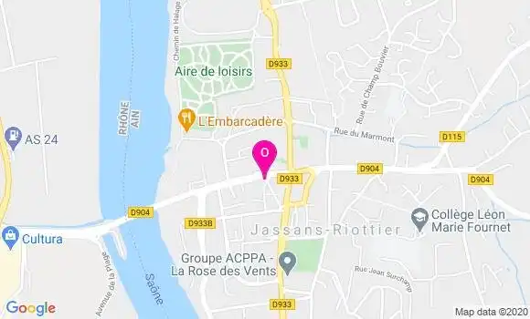 Localisation Severine Valencot