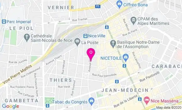 Localisation Sophia Bertany Gaie