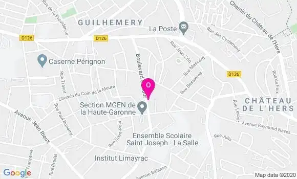 Localisation Brigitte Lavigne