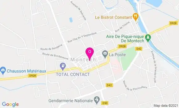 Localisation Géraldine Alacoque