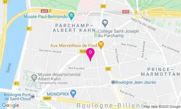 Localisation Clémentine Reocreux