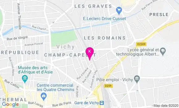 Localisation Henri Lethuaire