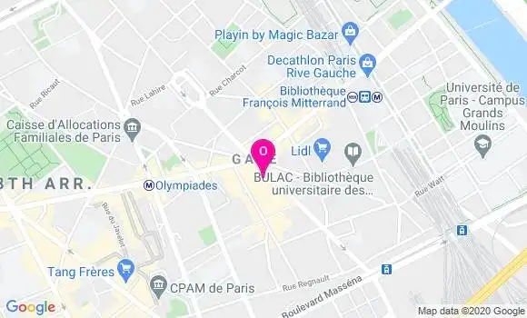 Localisation Claude Dreyfus