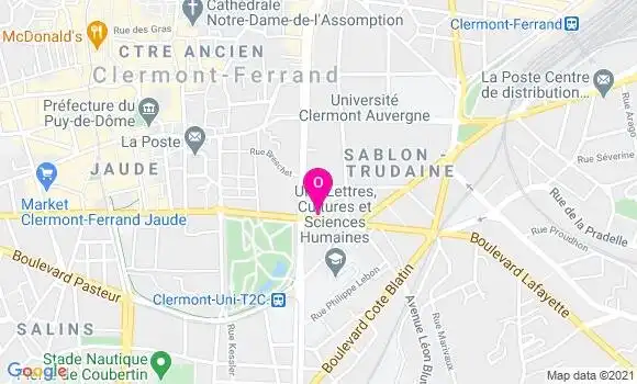 Localisation Amandine Janicot