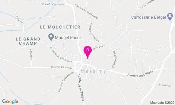 Localisation Nicolas Bardet