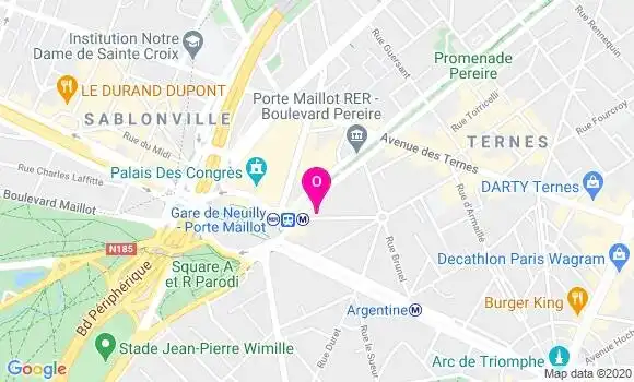 Localisation Clemence Andre