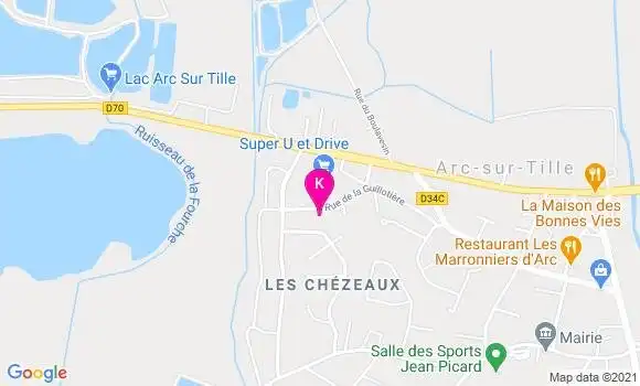 Localisation Stephanie Vallon