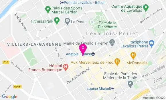 Localisation Mathilde Percie Du Sert