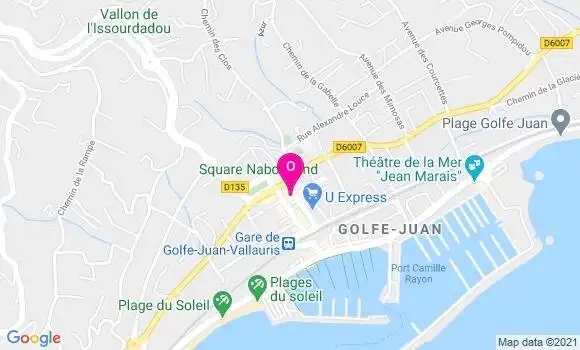 Localisation Ines Herlicq