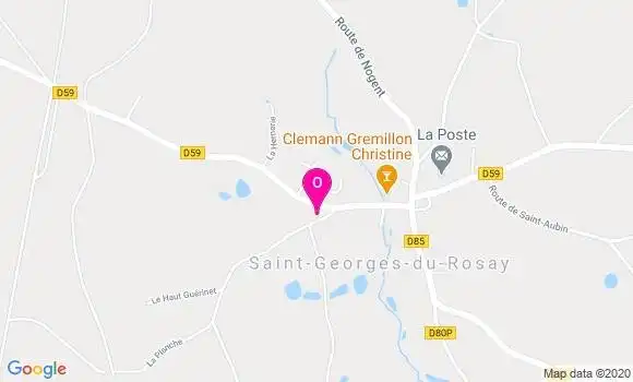 Localisation Armelle Chazot