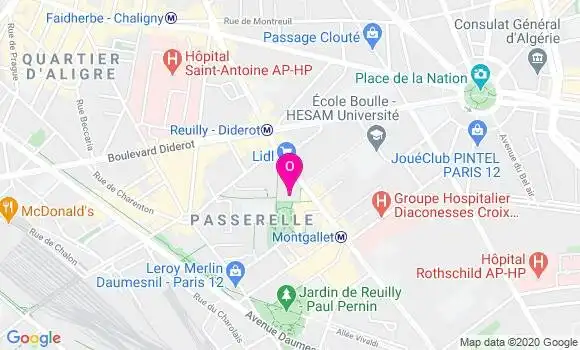 Localisation Benjamin Houry