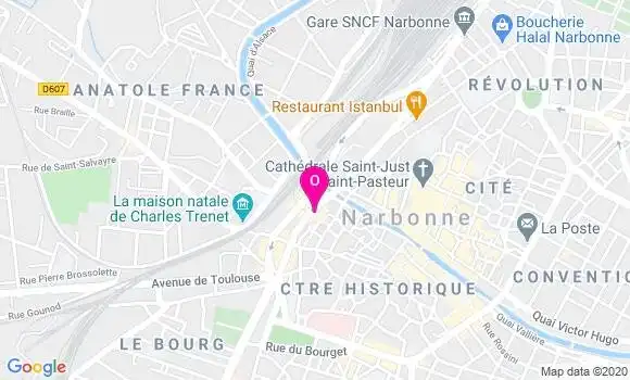 Localisation Lucie Mathieu