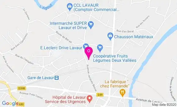 Localisation Claire Beaumont