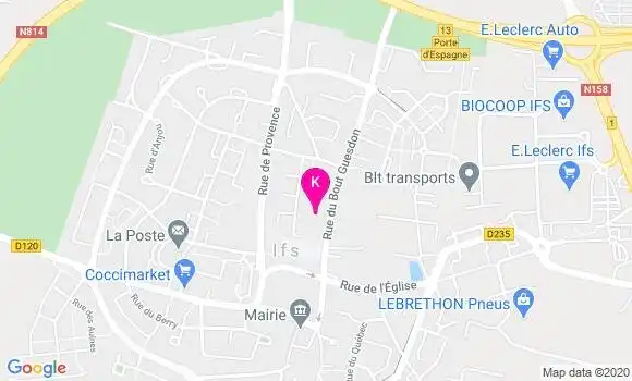Localisation Bastien Guelle