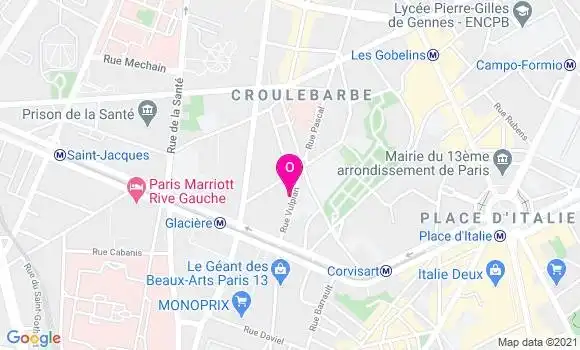 Localisation Alexandre Perier