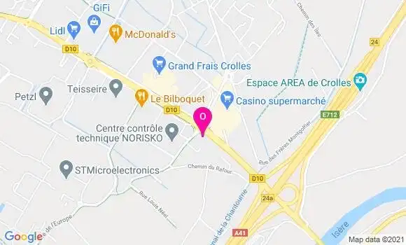 Localisation Sandrine Heuzey Jaeger