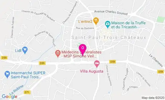 Localisation Anais Gachon