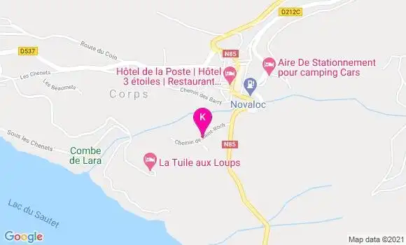 Localisation Charlotte Frenot