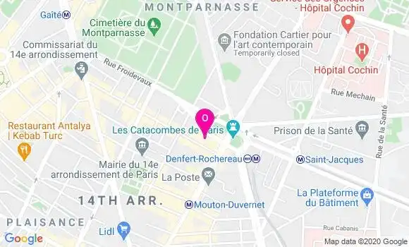 Localisation Mathilde Lepoureau