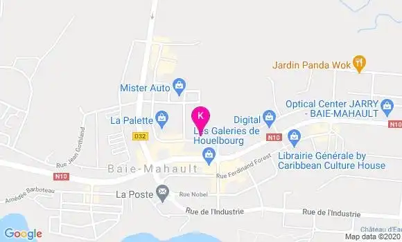 Localisation Julie Servais