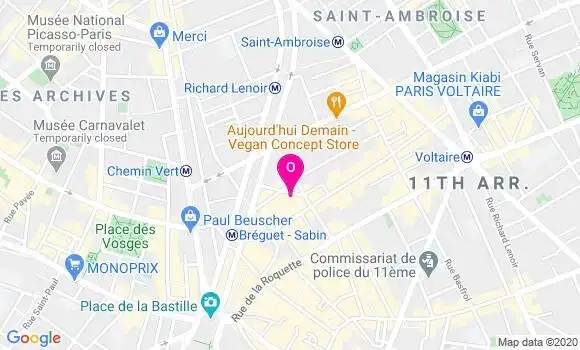 Localisation Jessie Taraud
