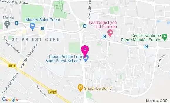 Localisation Thibault Carpentier