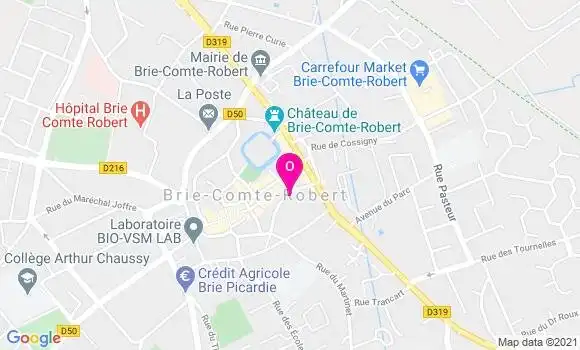Localisation Cyril Petit