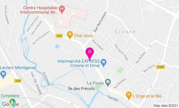 Localisation Pauline Garre
