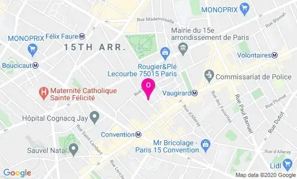 Localisation Adrien Campain