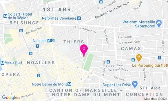 Localisation Muriel Lautier Rabany