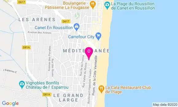 Localisation Christine Canet
