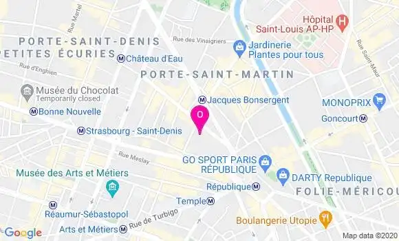 Localisation Mathieu Dupas