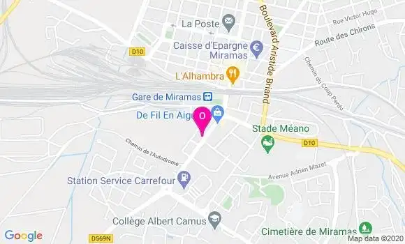 Localisation Laurence Calatayud