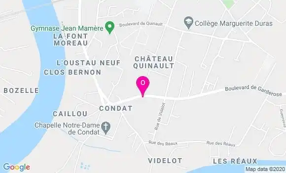 Localisation Jeanne Guinot