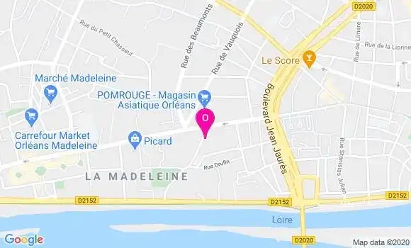 Localisation Emilie Daudet