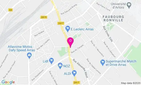 Localisation Ian Metcalfe