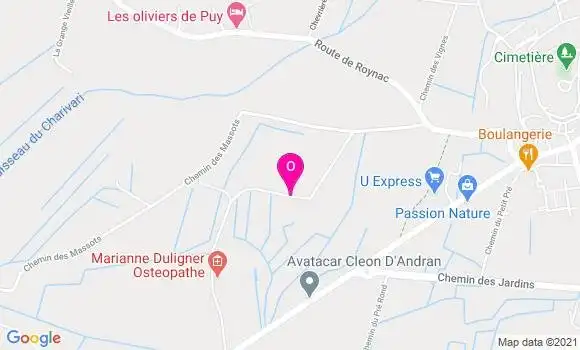Localisation Marianne Duligner