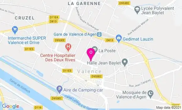 Localisation Nicolas Reynier