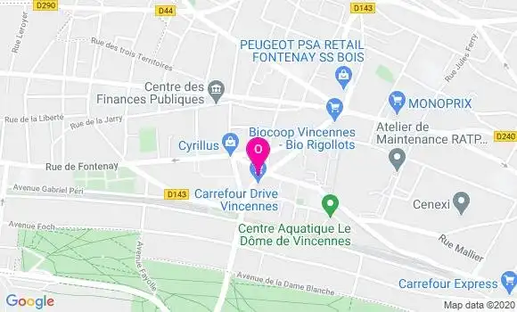 Localisation Cindy Martinvalet