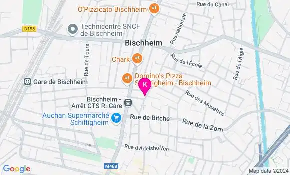 Localisation Déborah Heckmann